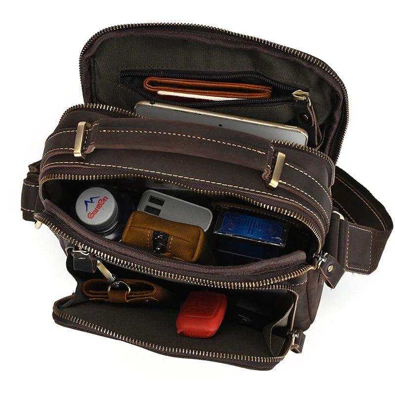 Retro Multifunction Men's Menssenger Bag