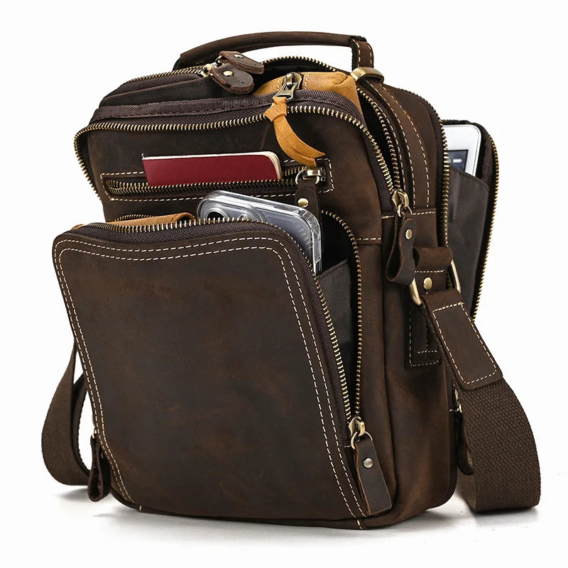 Retro Multifunction Men's Menssenger Bag