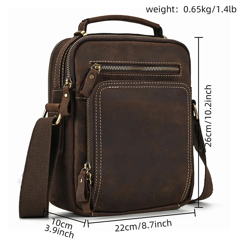 Retro Multifunction Men's Menssenger Bag