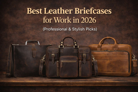 Best Leather Briefcases for Work in 2026 (Professional & Stylish Picks)