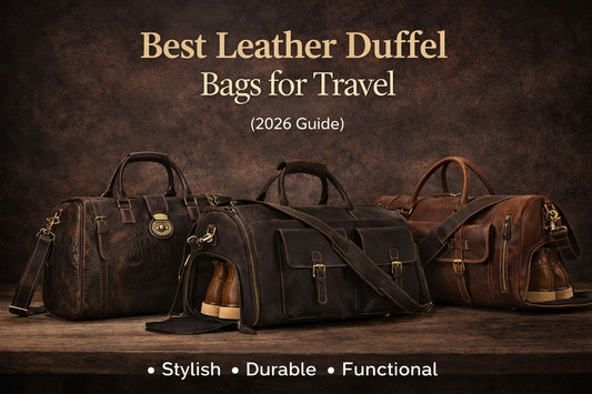 Best Leather Duffel Bags for Travel (2026 Guide)