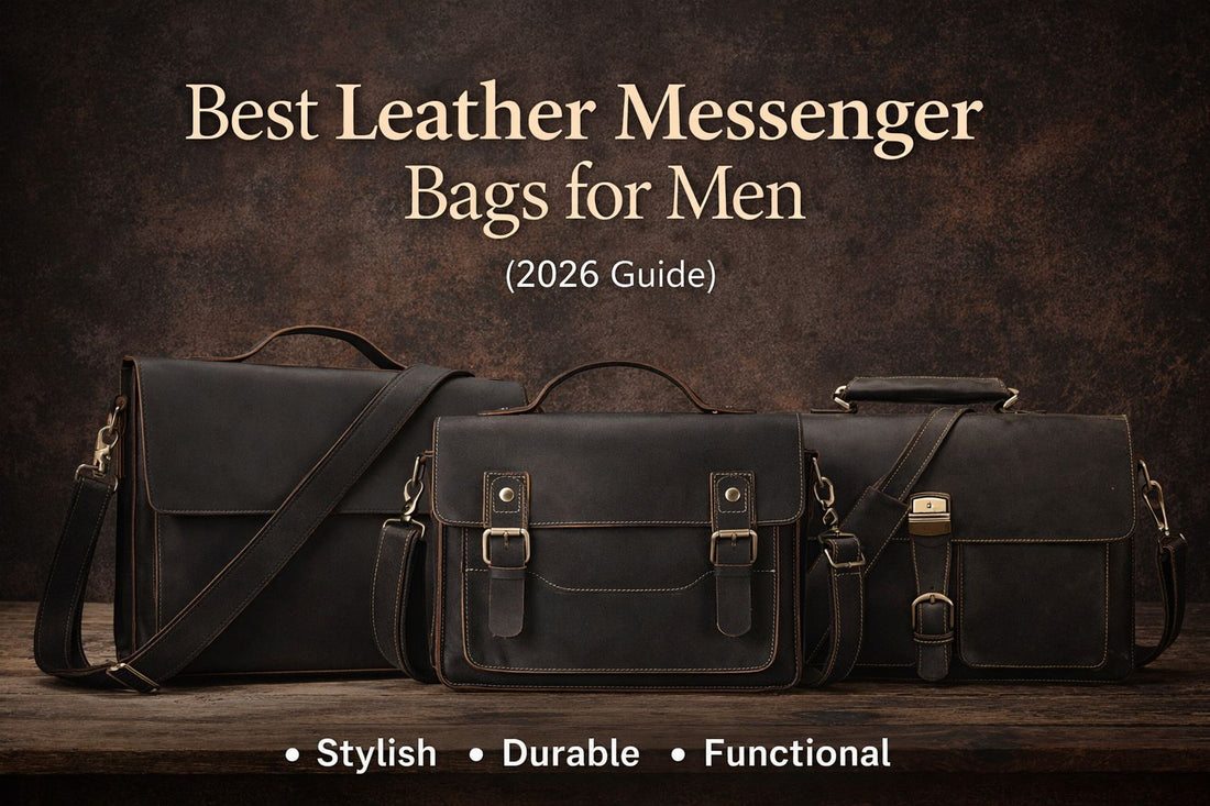 Best Leather Messenger Bags for Men (2026 Guide)