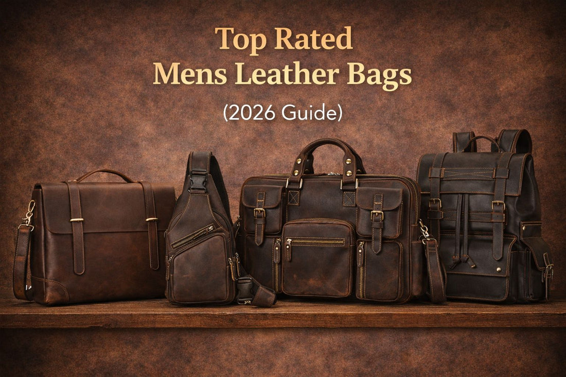 Top Rated Mens Leather Bags (2026 Guide)