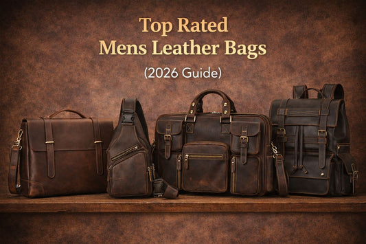 Top Rated Mens Leather Bags (2026 Guide)