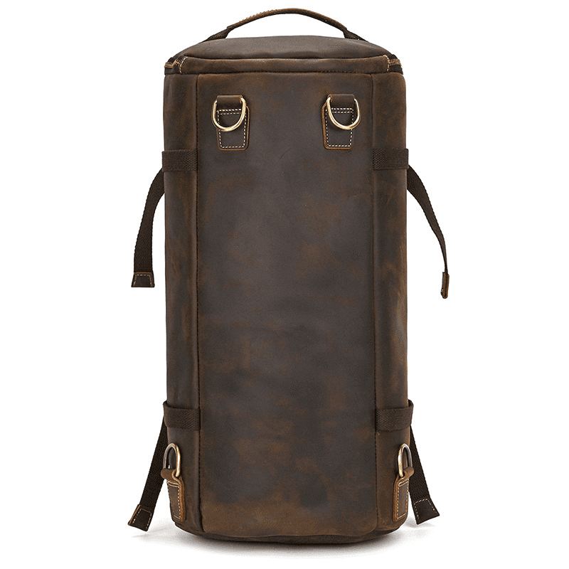 Brown Leather Backpack