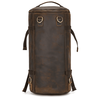 Brown Leather Backpack