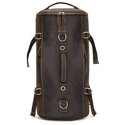 Brown Leather Backpack