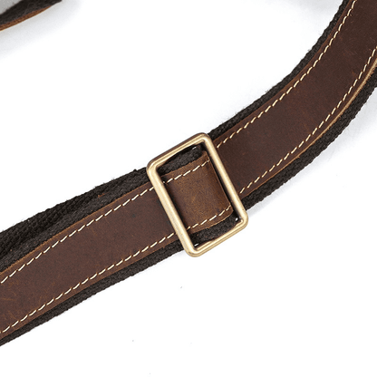 Brown Leather Backpack