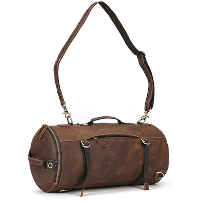 Brown Leather Backpack