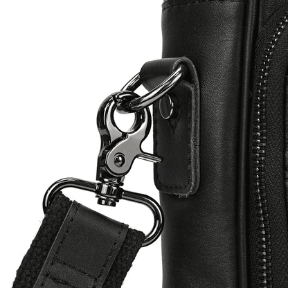 Classic Leather Bag for Laptop Men's Briefcase