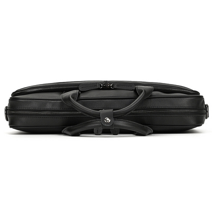 Classic Leather Bag for Laptop Men's Briefcase