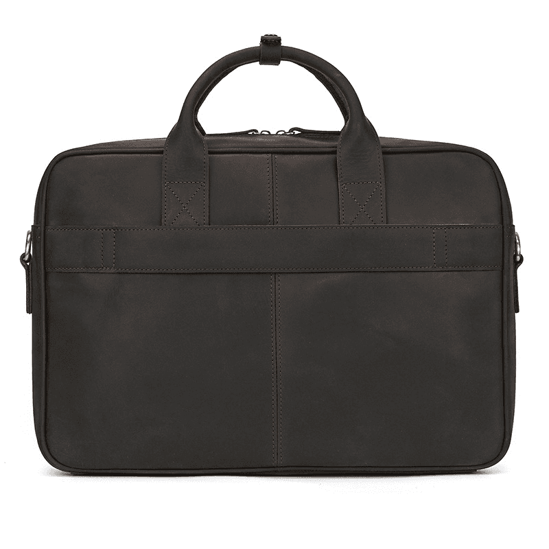 Classic Leather Bag for Laptop Men's Briefcase