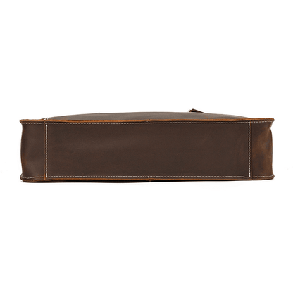 Elegant Leather Bag for Laptop for Men Business Briefcase