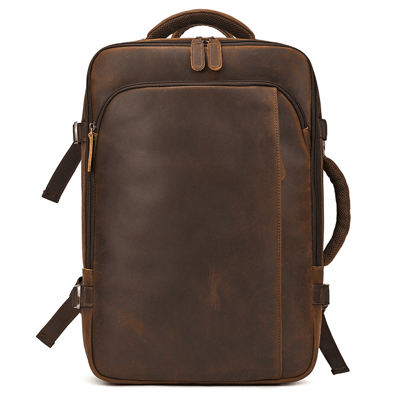 Leather Brown Rucksack