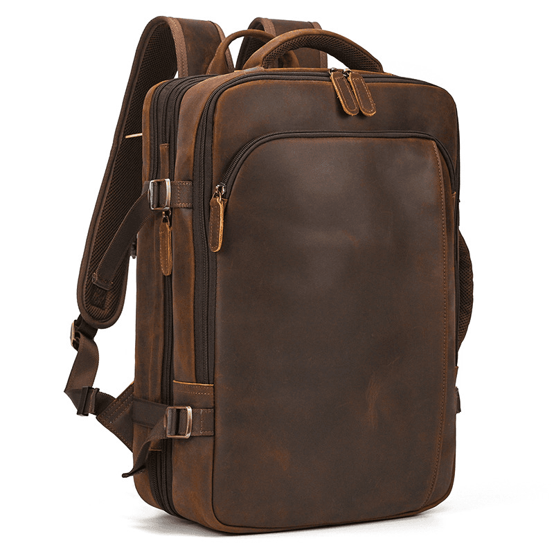 Leather Brown Rucksack