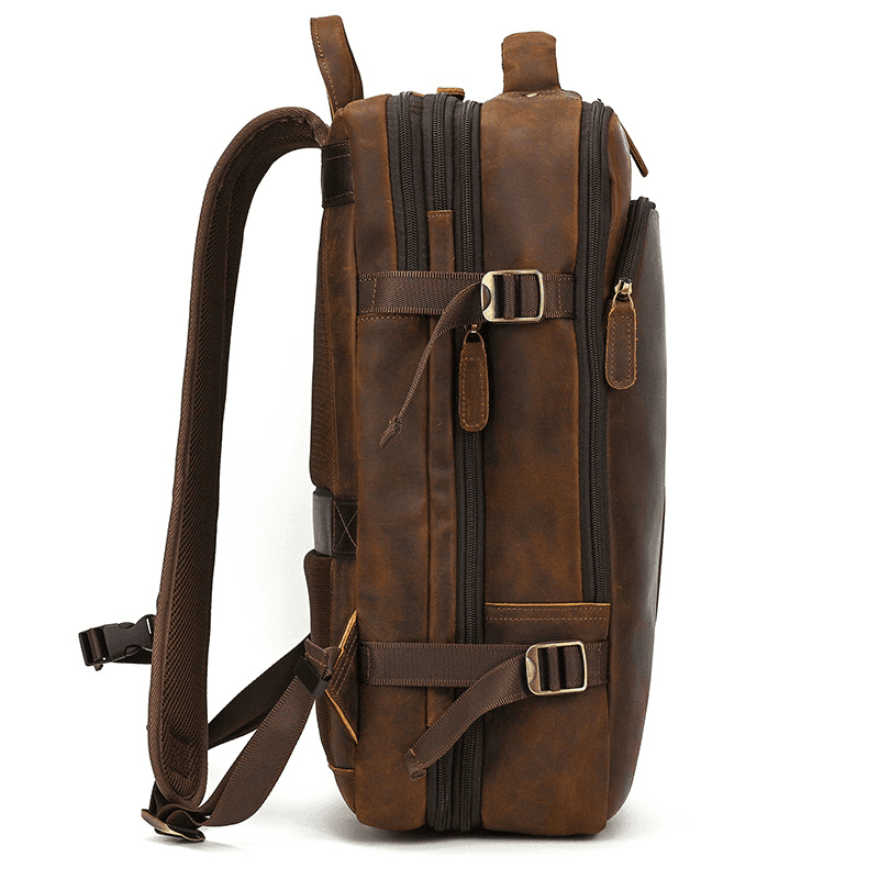 Leather Brown Rucksack