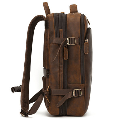 Leather Brown Rucksack