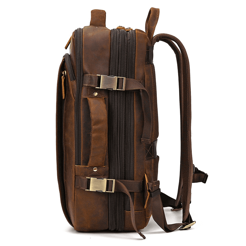 Leather Brown Rucksack