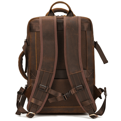 Leather Brown Rucksack