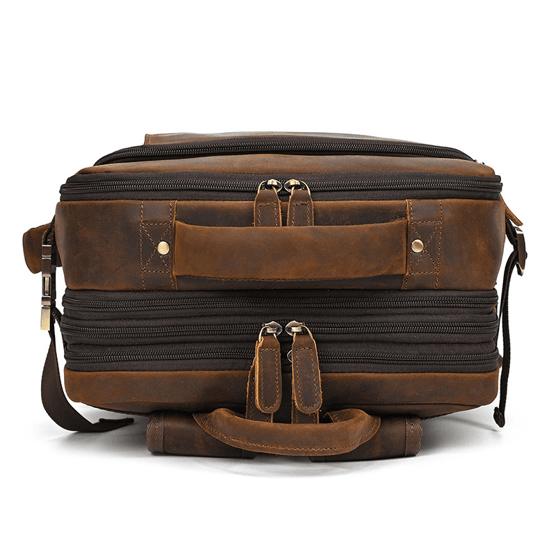 Leather Brown Rucksack