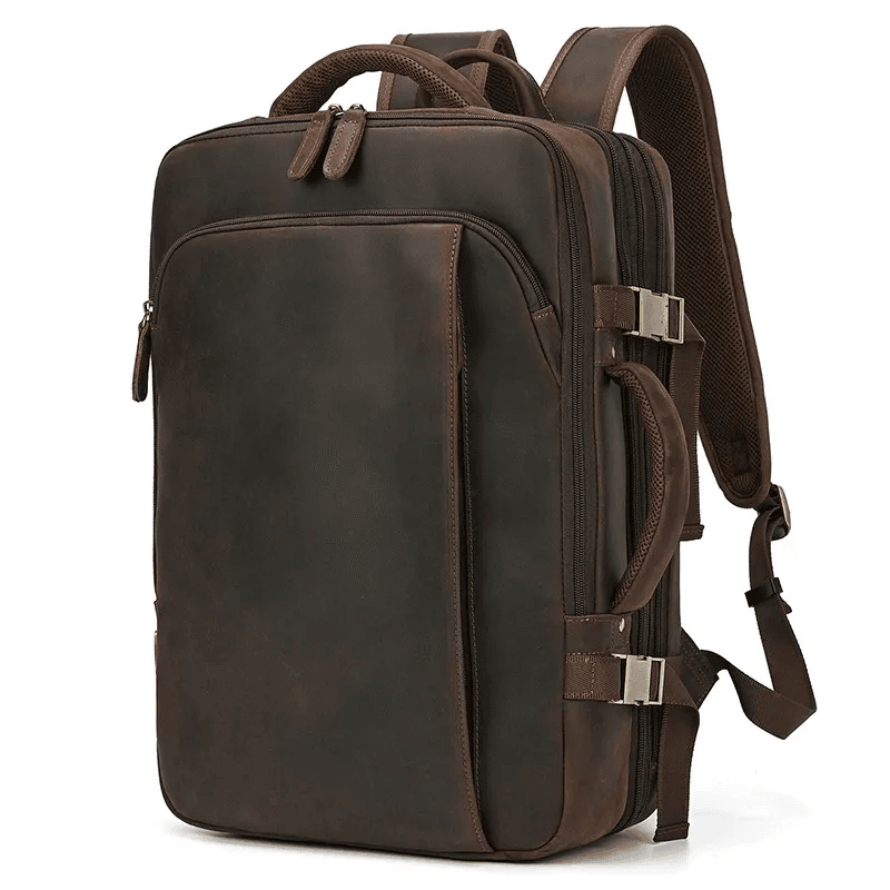 Leather Brown Rucksack