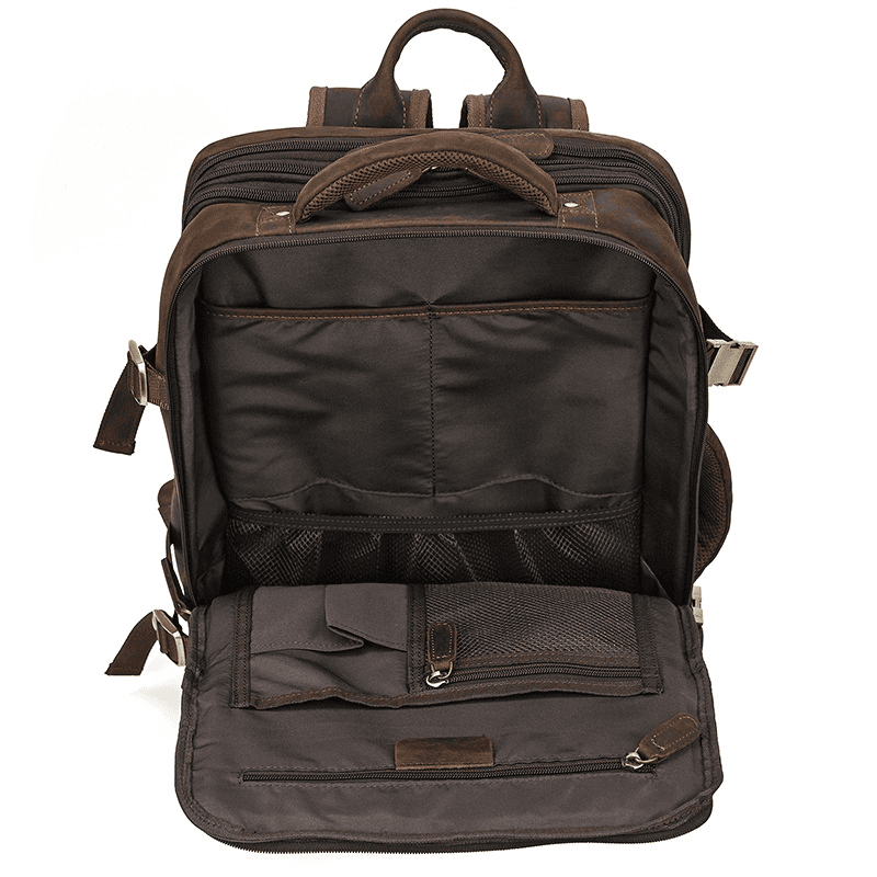 Leather Brown Rucksack