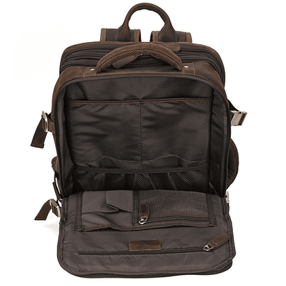 Leather Brown Rucksack