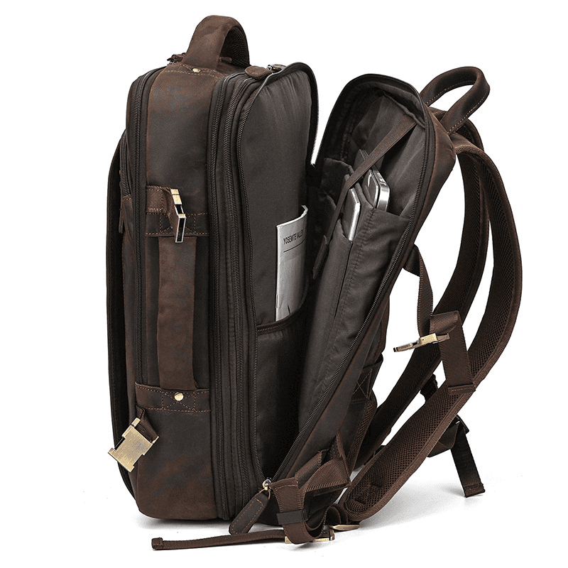 Leather Brown Rucksack