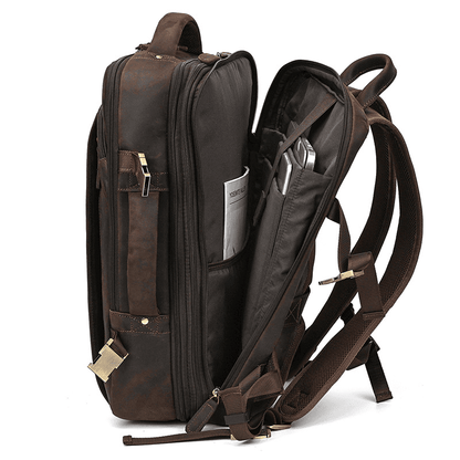 Leather Brown Rucksack
