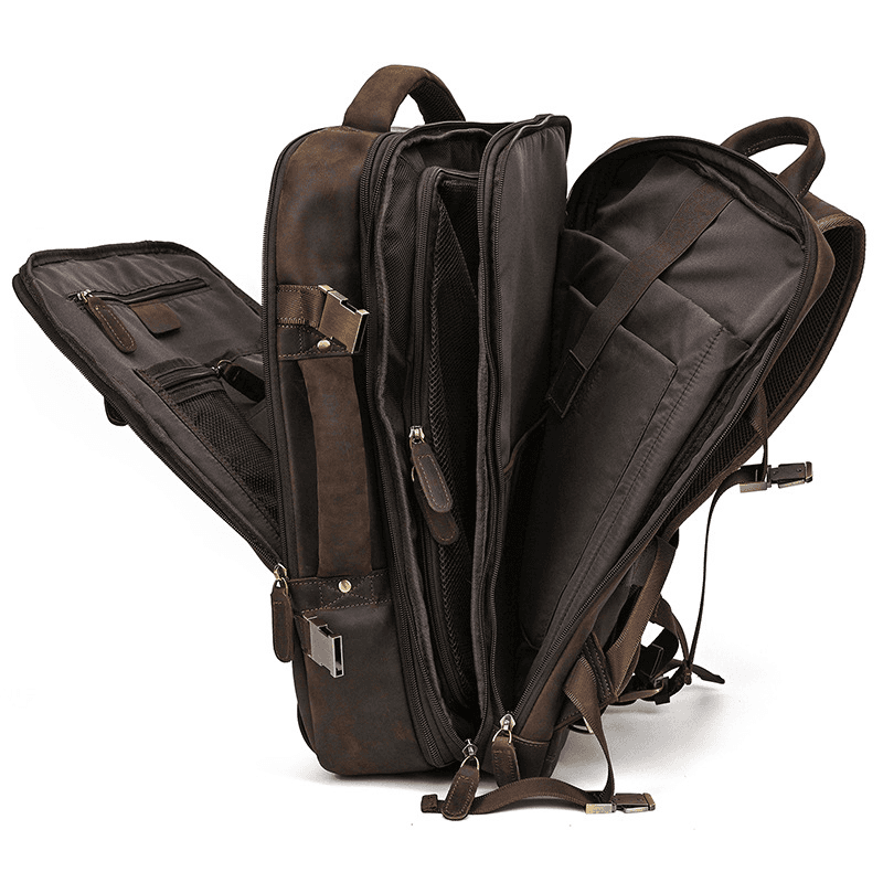 Leather Brown Rucksack