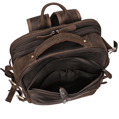 Leather Brown Rucksack