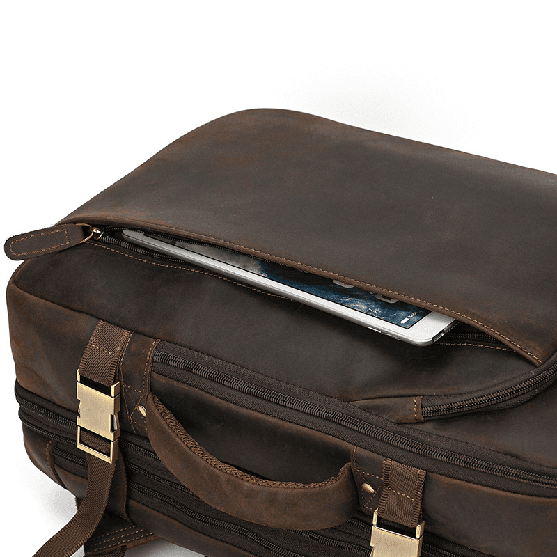 Leather Brown Rucksack