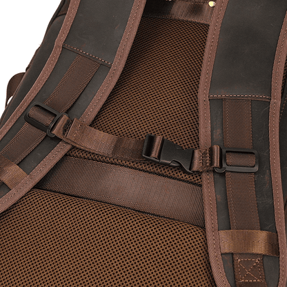 Leather Brown Rucksack