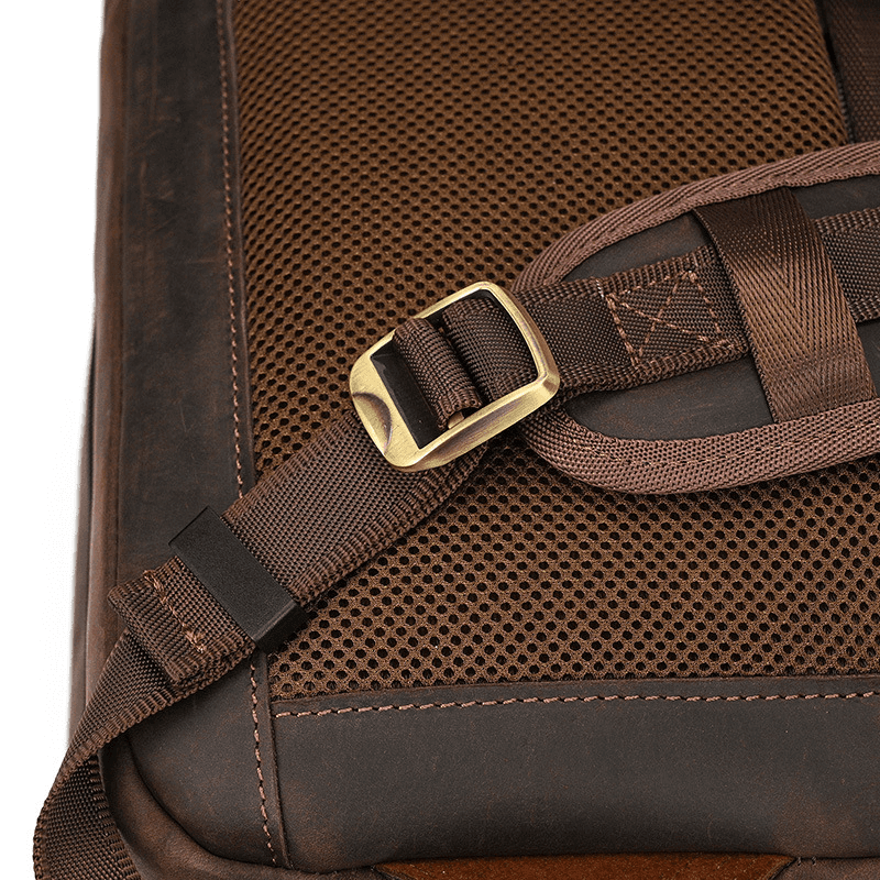 Leather Brown Rucksack