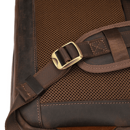 Leather Brown Rucksack