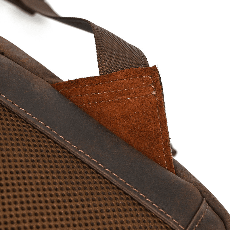 Leather Brown Rucksack