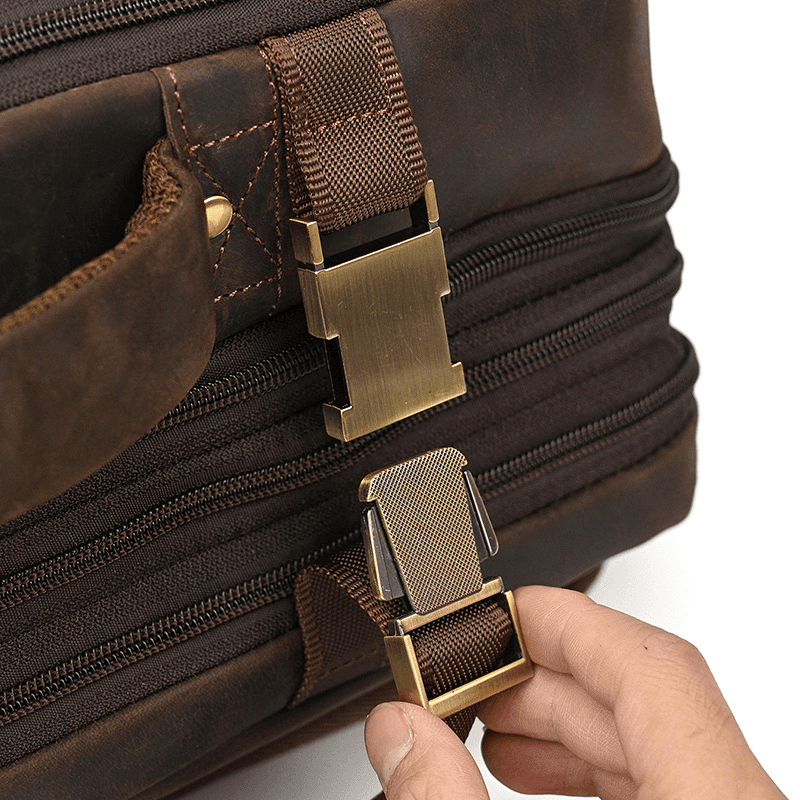 Leather Brown Rucksack