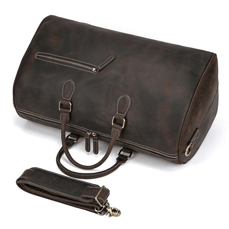 Leather Weekender Bag