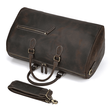 Leather Weekender Bag