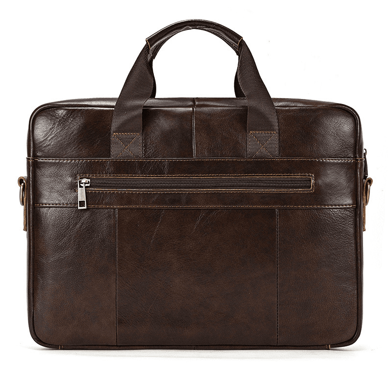 Men's Genuine Leather Business Briefcase