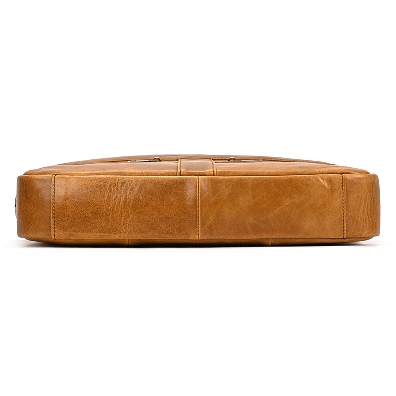 Men's Genuine Leather Business Briefcase