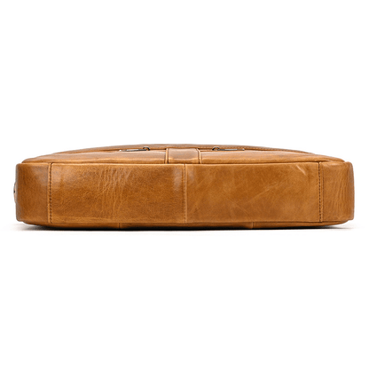 Men's Genuine Leather Business Briefcase