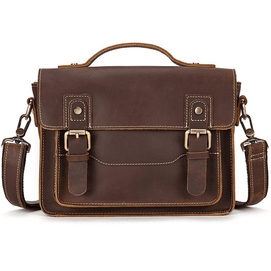Small Leather Shoulder Messenger Bag