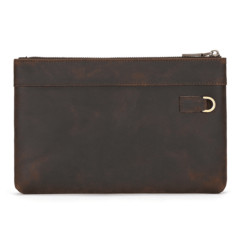 Zipper Business Large Capacity Clutch Bag
