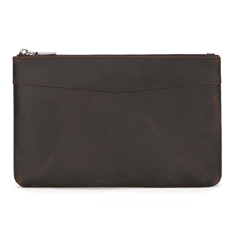 Zipper Business Large Capacity Clutch Bag