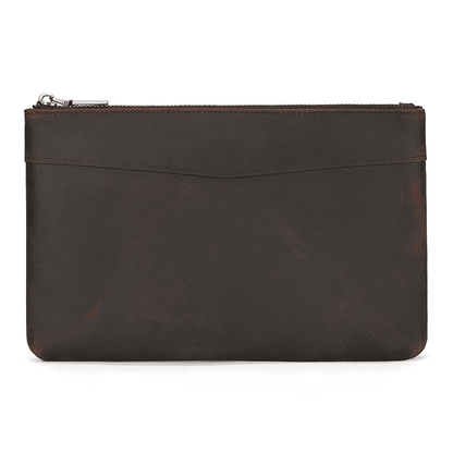 Zipper Business Large Capacity Clutch Bag