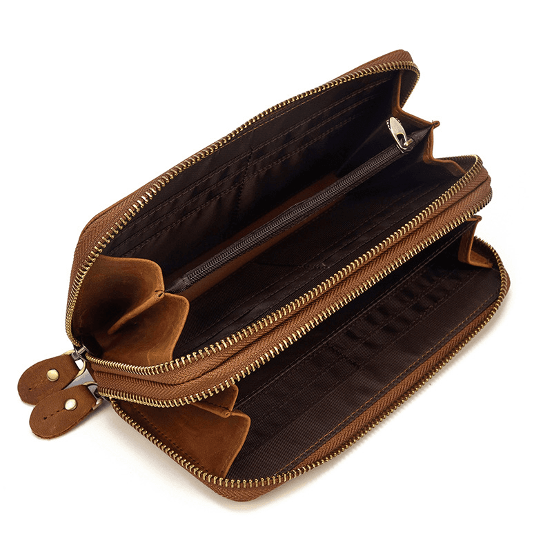 Double Zip Long Wallet