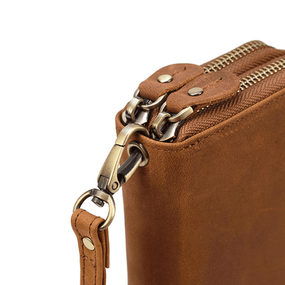 Double Zip Long Wallet