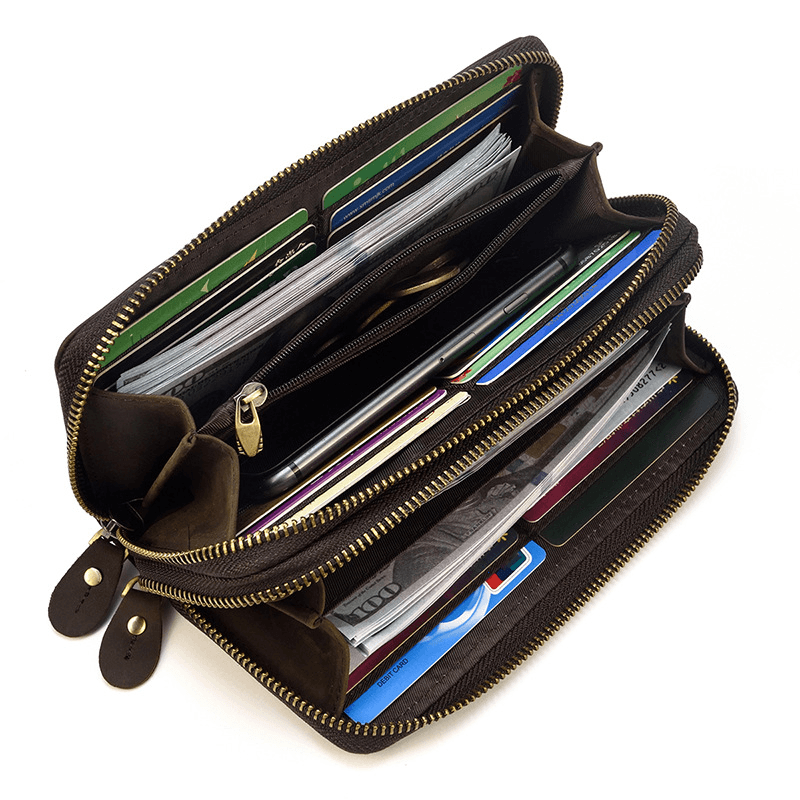 Double Zip Long Wallet