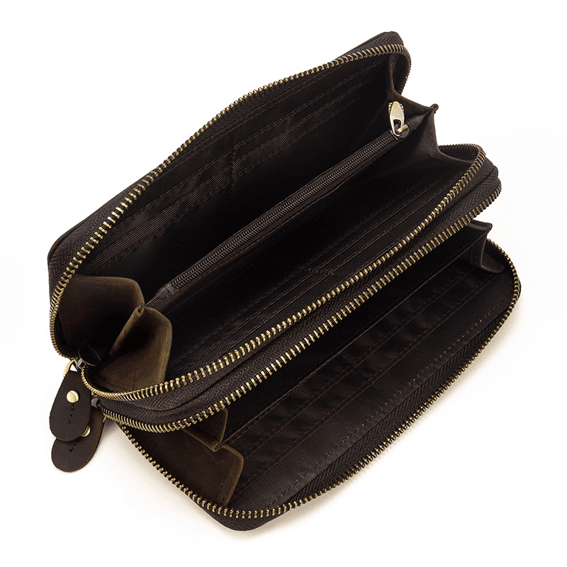 Double Zip Long Wallet